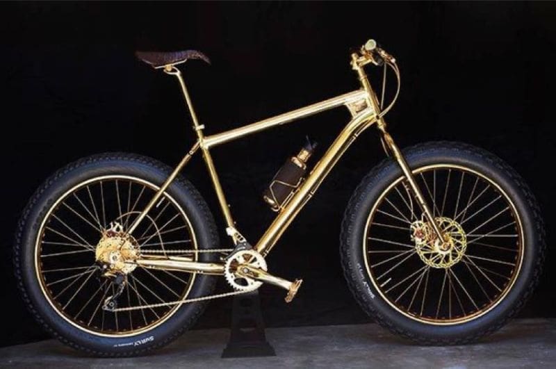 24k Gold Extreme Mountain Bike - A Bicicleta Mais Cara do Mundo