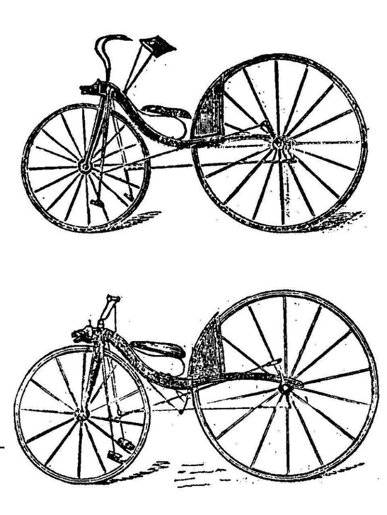 Bicicleta de Macmillan - Fonte: Wikipedia.