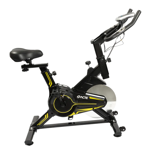 Bicicleta Spinning Acte E16, vista lateral - Fonte: Amazon.