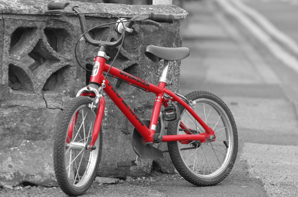 Bicicleta infantil - Fonte: Pixabay.