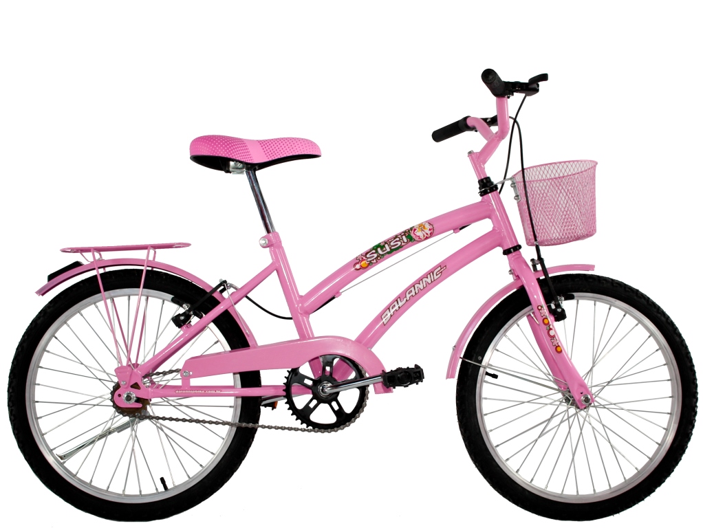 Bicicleta Susi feminina aro 20 infantil. Imagem retirada do site da Dalannio.