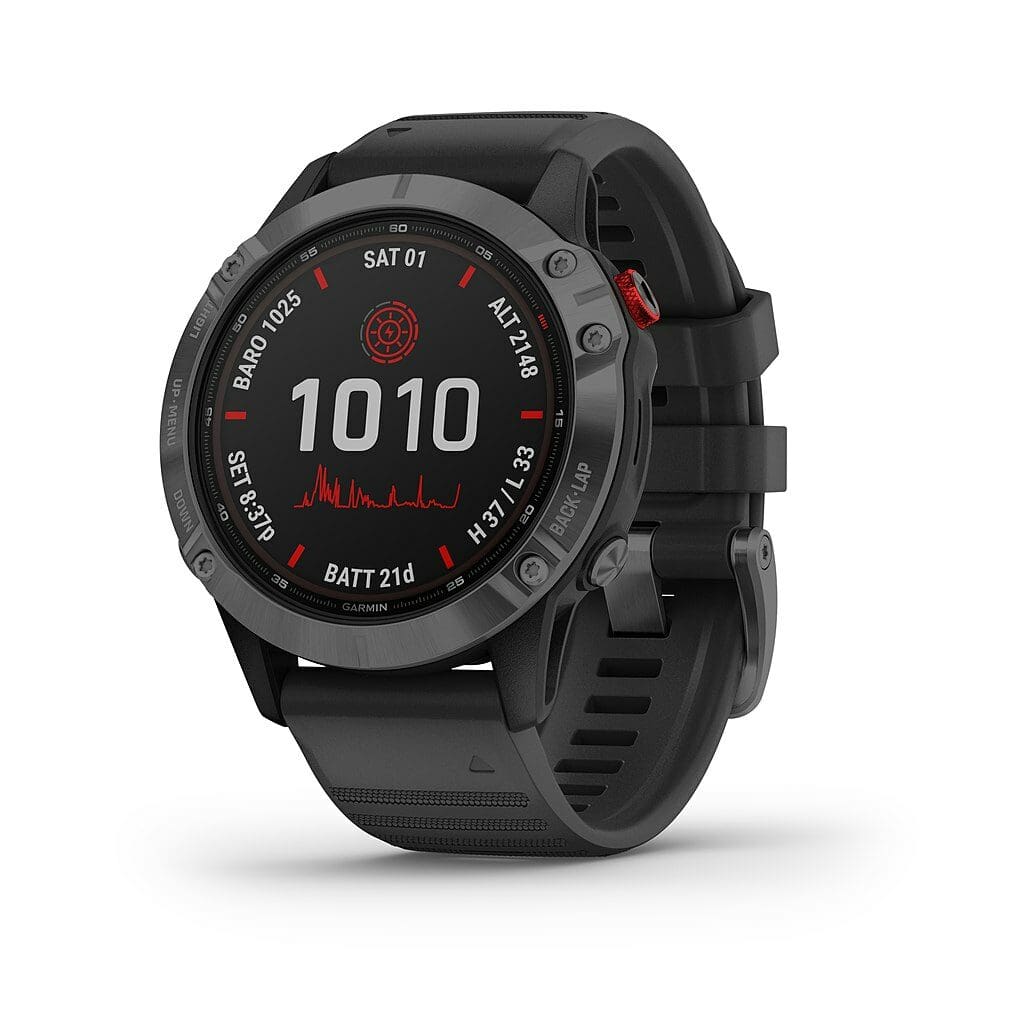 Relógio Garmin Fenix 6 Pro. Foto de AzGa21, Wikimedia Commons.