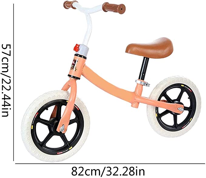 Bicicleta de equilíbrio Lamptti Laranja. Imagem: Amazon
