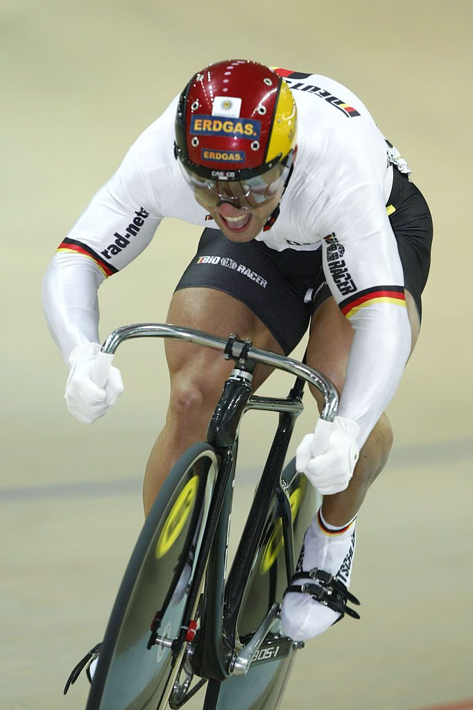Robert Förstemann em competição. Créditos: Hennes Roth - Wikimedia Commons