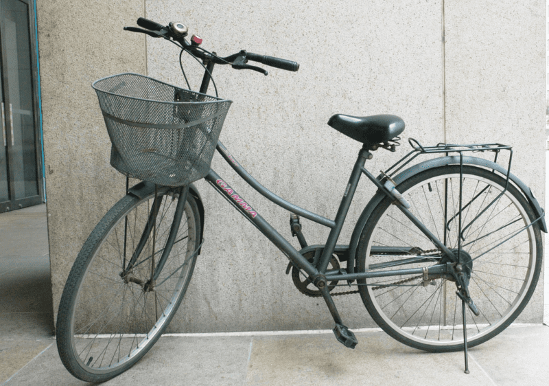 Bicicleta feminina. Fonte: Pixabay.